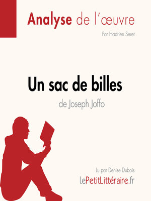 cover image of Un sac de billes de Joseph Joffo (Fiche de lecture)